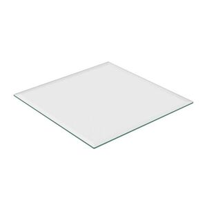 Relaxdays DESKA Transparentní bezpečnostní sklo ESG 80x80 cm obraz