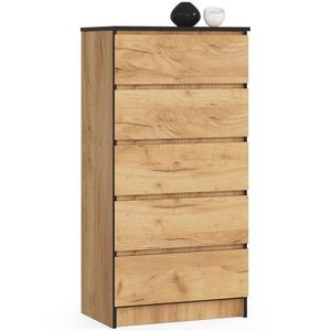 RAUMHIRSCH FURNITURE KOMODA dub Craft 121/60/40 obraz