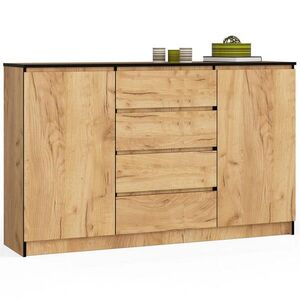 RAUMHIRSCH FURNITURE KOMODA dub Craft 99/160/40 obraz
