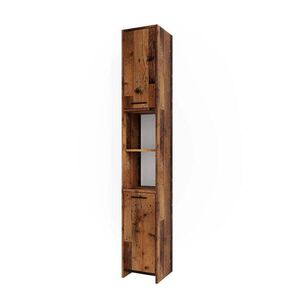 Vicco KOUPELNOVÁ SKŘÍŇKA Kiko Rustikální dub 30 x 190 cm obraz