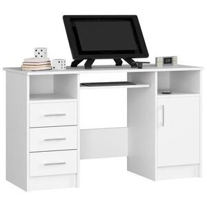 RAUMHIRSCH FURNITURE PSACÍ STŮL Bílý 74/124/52 obraz