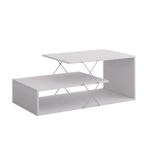 Vicco KONFERENČNÍ STOLEK Nario Bílá 100 x 50 cm obraz