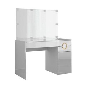 Vicco TOALETNÍ STOLEK Adela Bílá 115 cm s LED osvětlením obraz