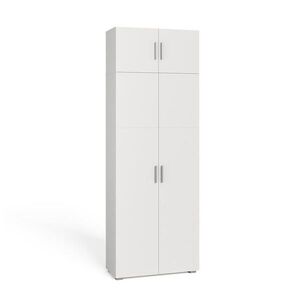 Vicco REGÁL NA DOKUMENTY Frank Bílá 80 x 182.4 cm s nástavcem na skříňku obraz