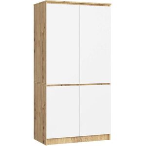 RAUMHIRSCH FURNITURE SKŘÍŇ dub Artisan, bílá 180/90/51 obraz