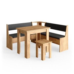 Vicco ROHOVÁ LAVICE Roman Zlatý mocný dub 150 x 150 cm se stolkem obraz