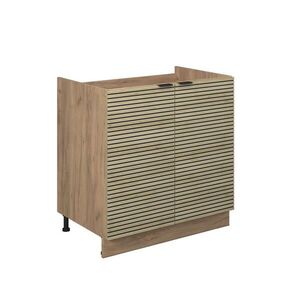 Vicco SKŘÍŇKA POD DŘEZ Fame-Line Dubový panel 80 cm bez pracovní desky obraz