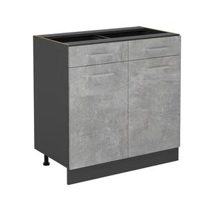 Vicco SPODNÍ SKŘÍŇKA KUCHYŇSKÉ LINKY R-Line Beton 80 cm bez pracovní desky obraz