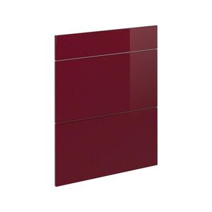 Vicco KUCHYŇSKÁ DVÍŘKA R-Line Červená vysoký lesk 59.6 x 70.4 cm nábytková čela pro spodní skříňku se zásuvkami obraz