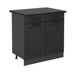 Vicco SPODNÍ SKŘÍŇKA KUCHYŇSKÉ LINKY R-Line Antracitový venkovský dům 80 cm , PD Antracit obraz