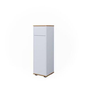 Vicco MIDI SKŘÍŇKA Didi Bílá/Artisan 30 x 97 cm se zásuvkou obraz