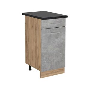 Vicco SPODNÍ SKŘÍŇKA KUCHYŇSKÉ LINKY R-Line Beton 40 cm , PD Antracit obraz