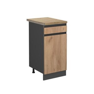 Vicco SPODNÍ SKŘÍŇKA KUCHYŇSKÉ LINKY R-Line Zlatý mocný dub 40 cm , PD Dub obraz