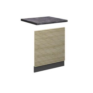 Vicco PŘEDNÍ PANEL Fame-Line Dubový panel 60 cm , PD Antracit obraz