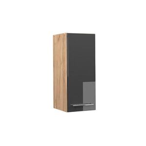 Vicco VĚŠÁK NA STĚNU Fame-Line Antracitový vysoký lesk 30 cm obraz
