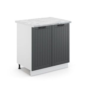 Vicco ROHOVÁ SKŘÍŇKA R-Line Beton 75.6 cm , PD Dub obraz