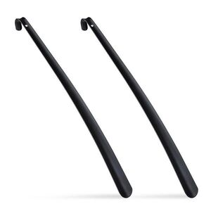 Relaxdays LŽÍCE NA BOTY Černá 2kusový-set kov 58 cm obraz