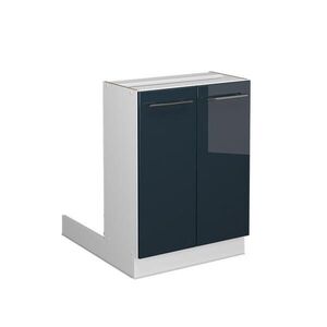 Vicco KUCHYŇSKÝ OSTROV Fame-Line Tmavě modrá s vysokým leskem 60 cm bez pracovní desky obraz