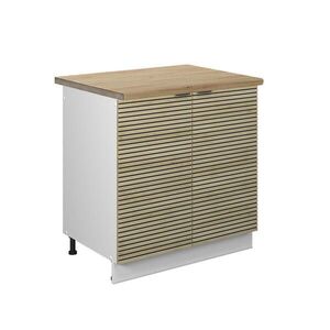 Vicco SKŘÍŇKA POD DŘEZ Fame-Line Dubový panel 80 cm , PD Dub obraz