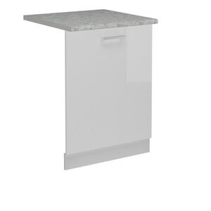 Vicco PŘEDNÍ PANEL R-Line Bílá vysoký lesk 60 cm s pracovní deskou obraz