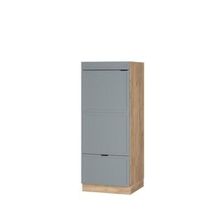 Vicco VYSOKÁ SKŘÍŇ Fame-Line, Světle modrošedá/Zlatý mocný dub, 60 cm obraz