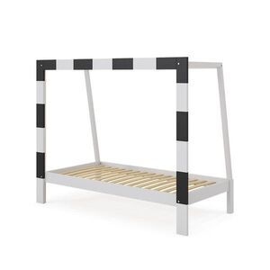 VitaliSpa DĚTSKÁ POSTEL Football goal Bílá 80x160 cm Bez matrace obraz