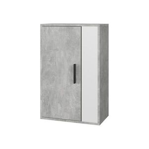 Vicco NÁSTĚNNÁ SKŘÍŇKA Berno Beton/bílá 50.1 x 78.4 cm se 2 přihrádkami obraz