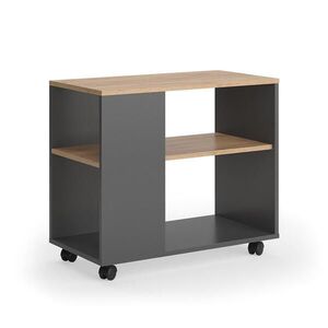 Vicco KONFERENČNÍ STOLEK Marian Zlatý dub power/antracit 70 x 36.6 cm s kolečky obraz