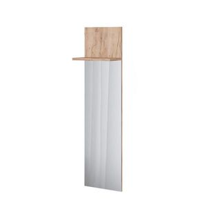 Vicco NÁSTĚNNÝ VĚŠÁK Siri Zlatý mocný dub 36 x 135 cm se zrcadlem obraz