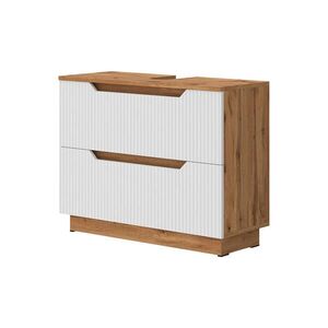 Vicco DOLNÍ SKŘÍŇKA POD DŘEZ Lotta Bílá 79.6 x 62.5 cm se 2 zásuvkami obraz