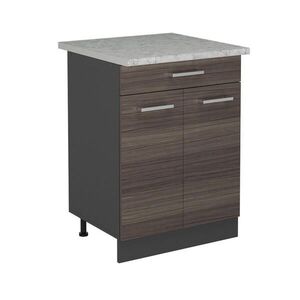 Vicco SPODNÍ SKŘÍŇKA KUCHYŇSKÉ LINKY R-Line Ušlechtilá šedá 60 cm PD Mramor obraz