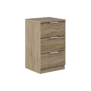 Vicco NOČNÍ STOLEK Fino Sonoma 37.6 x 61.8 cm se 3 zásuvkami obraz