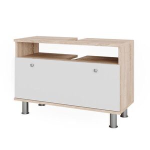 Vicco TOALETNÍ SKŘÍŇKA PRO UMYVADLO Fynn Sonoma/bílá 80.2 x 54 cm se zásuvkou obraz