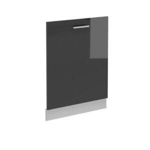 Vicco ČELNÍ PANEL MYČKY R-Line Antracitový vysoký lesk 60 cm bez pracovní desky obraz
