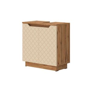 Vicco ZÁKLADNÍ SKŘÍŇKA POD UMYVADLO Lotta Kašmír 58.9 x 62.1 cm se 2 dveřmi obraz