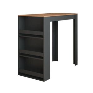 Vicco BAROVÝ STŮL Repose Zlatý dub power/antracit 57 x 117 cm obraz