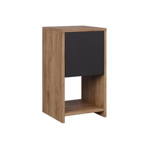 Vicco NOČNÍ STOLEK Evo Zlatý dub power/antracit 30 x 55 cm se 3 zásuvkami obraz