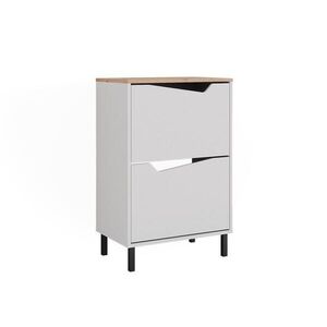 Vicco BOTNÍK NA BOTY Marelle Bílá/Artisan 60 x 91.6 cm se 2 přihrádkami obraz
