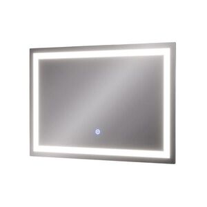 Vicco KOUPELNOVÉ ZRCADLO Miral Sklo 60 x 40 cm s osvětlením čelním světlem obraz