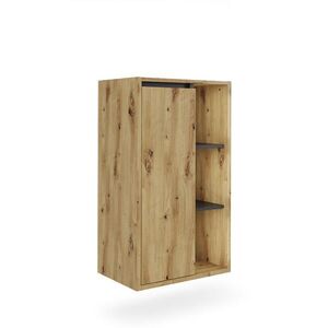 Vicco MIDI SKŘÍŇKA Viola Artisan/šedá 50 x 86 cm s otevřenými policemi obraz