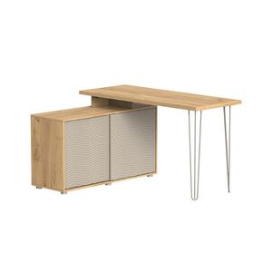 Vicco ROHOVÝ PSACÍ STŮL Notivo Kašmír 135 x 55 cm s kartotékou obraz