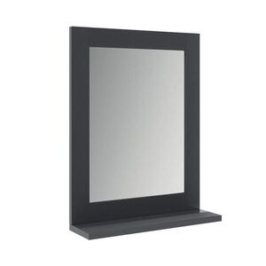 Vicco KOUPELNOVÉ ZRCADLO Vilda Šedá 40 x 50 cm obraz