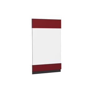 Vicco KUCHYŇSKÁ DVÍŘKA R-Line Červená 39.6 x 59 cm nábytková čela pro závěsnou vitrínu obraz