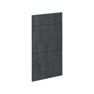Vicco KUCHYŇSKÁ DVÍŘKA R-Line Černý beton 39.6 x 70.4 cm nábytková čela pro spodní skříňku se zásuvkami obraz