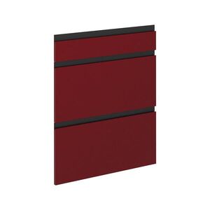 Vicco KUCHYŇSKÁ DVÍŘKA R-Line Červená 59.6 x 70.4 cm nábytková čela pro spodní skříňku se zásuvkami obraz