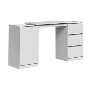 Vicco KOMODA S FUNKCÍ PSACÍHO STOLU Varino, Bílá, 80 x 75.5 cm rozšiřitelný obraz