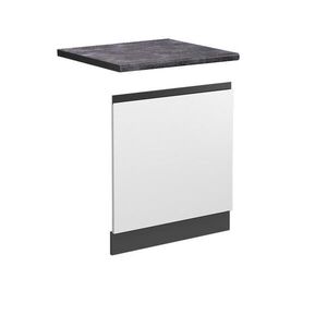 Vicco PŘEDNÍ PANEL R-Line Bílá 60 cm , PD Antracit obraz
