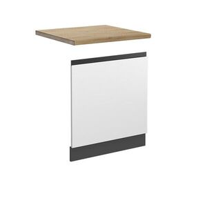 Vicco PŘEDNÍ PANEL R-Line Bílá 60 cm , PD Dub obraz