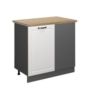 Vicco ROHOVÁ SKŘÍŇKA R-Line Bílý venkovský dům 86 cm , PD Dub obraz