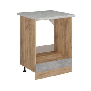 Vicco SKŘÍŇKA NA VESTAVĚNOU TROUBU R-Line Beton 60 cm PD Mramor obraz